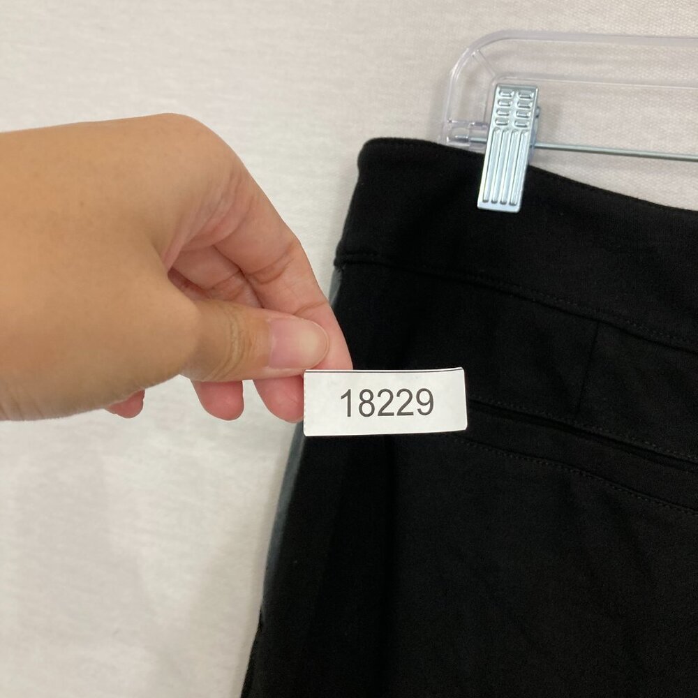 Cache Black Soft Stretch Bootcut Pants Size 12 Of… - image 8